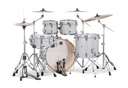 BATERIA ACUSTICA MAPEX, SERIE MARS, 5PCS, COLOR BRILLO DE DIAMANTE (DT), MEDIDAS: 22", 10", 12", 16", 14"X6.5"