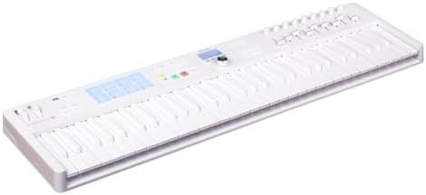 CONTROLADOR MIDI KEYLAB ARTURIA, 61 TECLAS, COLOR ALPINE WHITE