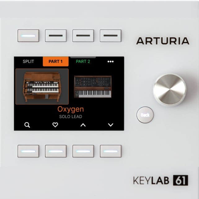 CONTROLADOR ARTURIA, KEYLAB MK3, 61 TECLAS, COLOR NEGRO