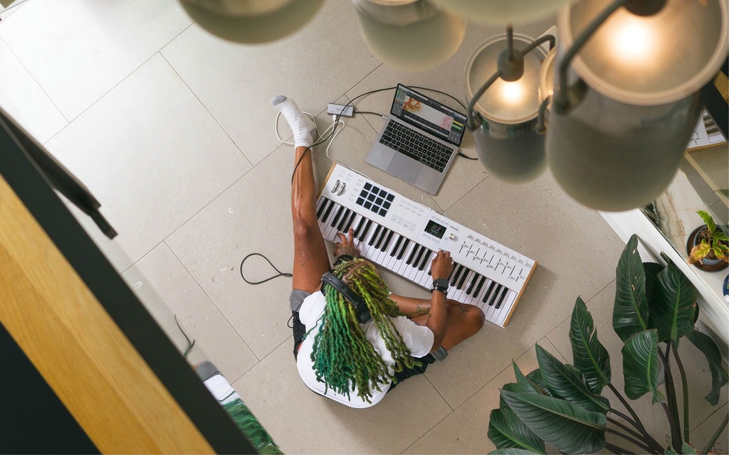 CONTROLADOR ARTURIA, KEYLAB MK3, 61 TECLAS, COLOR NEGRO
