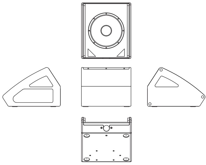 ALTAVOZ ACTIVO SOUNDKING, COAXIAL, (MONITOR DE PISO 1X12"), CLASE D, 128 dB/SPL MAX, DSP, EQ,LIMIT, DELAY