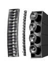 ALTAVOZ ACTIVO SOUNDKING, COLUMNA PORTATIL, (16X1", 4X5" NEO, 2X12"), 1800W RMS, CLASE D, 130 dB/SPL MAX, MEZCLADORA INCORPORADO DE 4 ENTRADAS