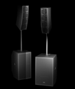 ALTAVOZ ACTIVO SOUNDKING, COLUMNA PORTATIL, (16X1", 4X5" NEO, 2X12"), 1800W RMS, CLASE D, 130 dB/SPL MAX, MEZCLADORA INCORPORADO DE 4 ENTRADAS