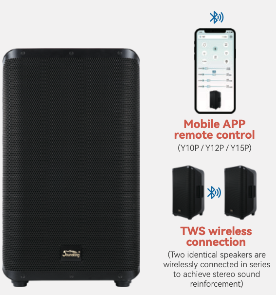 ALTAVOZ ACTIVO SOUNDKING, COAXIAL BI-DIRECCIONAL, (1X12") CLASE D, 128 dB/SPL MAX, DSP AVANZADO (COMPRESOR, EQ, BT, DELAY)