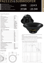 ALTAVOZ PASIVO SOUNDKING, (AMBIENTAL) 6 WATTS MAX, 70/100V, 93 ± 2 dB, CLEAR SOUND