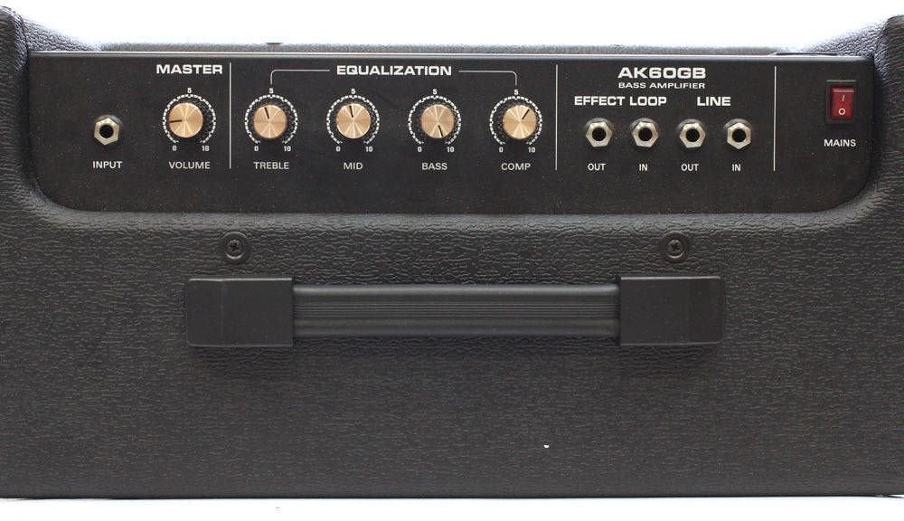AMPLIFICADOR PARA BAJO SOUNDKING, 1x12" 60WATTS, ECUALIZADOR, LINE IN/OUT
