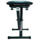 BANCO PARA BATERIA SOUNDKING, REDONDO, BASE TIPO TRIPIÉ, COLOR NEGRO