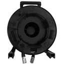 BOBINA DE CABLE CAT5e SOUNDKING, PORTATIL, BASE METALICA Y RODOS, CONECTOR NEUTRIK, 50MT