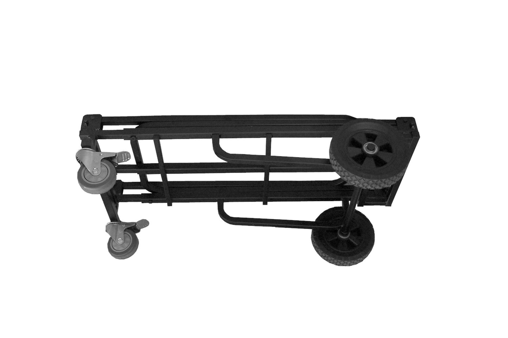 CARRITO DE CARGA SOUNDKING, CON PASAMANOS PLEGABLES, COLOR NEGRO