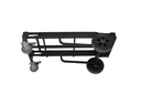 CARRITO DE CARGA SOUNDKING, CON PASAMANOS PLEGABLES, COLOR NEGRO