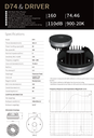 DRIVER SOUNDKING, 160 WATTS, 8 OHM, 900 kHz - 20kHz, 110 dB, NEODIMIO, SIN ROSCA (copia)