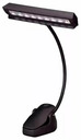 LAMPARA LED PARA PARTITURAS SOUNDKING, FLEXIBLE, LÁMPARA ANCHA, COLOR NEGRO