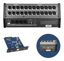 MEZCLADORA DIGITAL SOUNDKING, (CONSOLA) 16 ENTRADAS (12 XLR/LINE) (4 PLUG MON), 6 SALIDAS (2 XLR MAIN) (4 AUX), USB REC/PLAY, EQ, COMP, EFX, INTERFACE, APP CONTROL (copia)