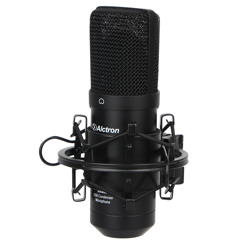 MICROFONO DE CONDENSADOR ELECTRET ALCTRON, DE ALTO RENDIMIENTO, USB,  PARA ESTUDIO DE GRABACION, 20 Hz-18 kHz
