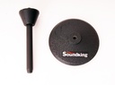 PEDESTAL PARA CLERINETE SOUNDKING, PARA PISO, COLOR NEGRO
