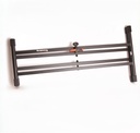PEDESTAL PARA TECLADO SOUNDKING, ESTILO X, DOBLE BARRA, ELEGANTE Y ROBUSTO, AJUSTABLE, COLOR NEGRO