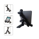 SOPORTE DE PEDESTAL SOUNDKING, PARA TELEFONO, TABLET O IPAD, CLIP DE 6 X 11 PULGADAS, COLOR NEGRO