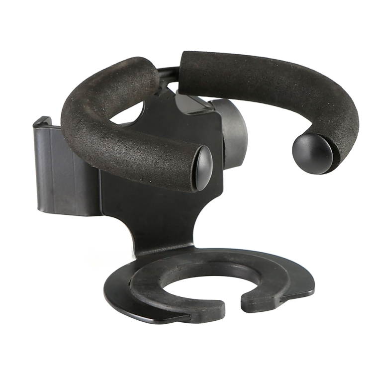 SOPORTE PORTA VASOS SOUNDKING, ADAPTABLE A PEDESTAL, MATERIAL DE ACERO, COLOR NEGRO