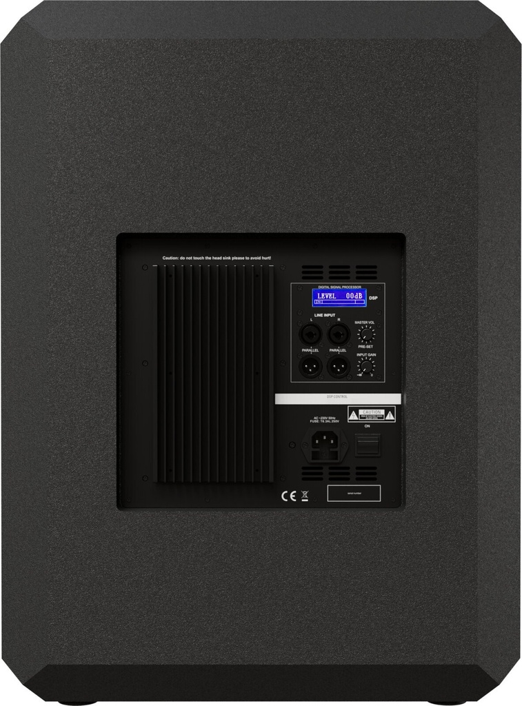 SUBWOOFER ACTIVO SOUNDKING, (1X18") 130 dB/SPL MAX, 1200 WATTS (copia)
