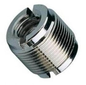 TUERCA PARA CLIP DE MICROFONO SOUNDKING, MATERIAL DE METAL, COLOR PLATEADO