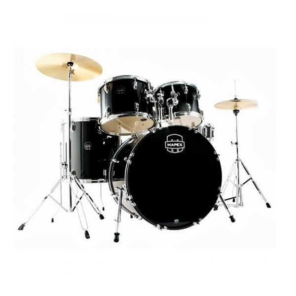 BATERIA ACUSTICA MAPEX, SERIE PRODIGY, 5PCS, COLOR NEGRO, MEDIDAS: 22", 10", 12", 16", 14"