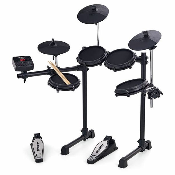 BATERIA ELECTRICA ALESIS, 7 PIEZAS, 120 SONIDOS, TECNOLOGIA DYNAMIC ARTICULATION,, INTERFAZ, USB MIDI