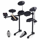 BATERIA ELECTRICA ALESIS, 7 PIEZAS, 120 SONIDOS, TECNOLOGIA DYNAMIC ARTICULATION,, INTERFAZ, USB MIDI