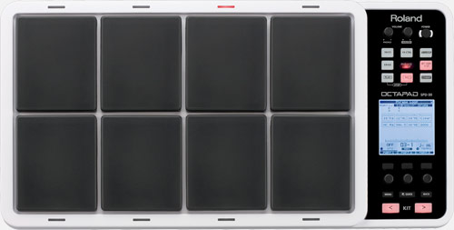 BATERIA ELECTRICA ROLAND, SERIE OCTAPAD SPD30, 8 PADS, 30 EFECTOS, EQ, LIMITADOR, 7 AMBIENTES, GRABADORA USB,  USB MIDI