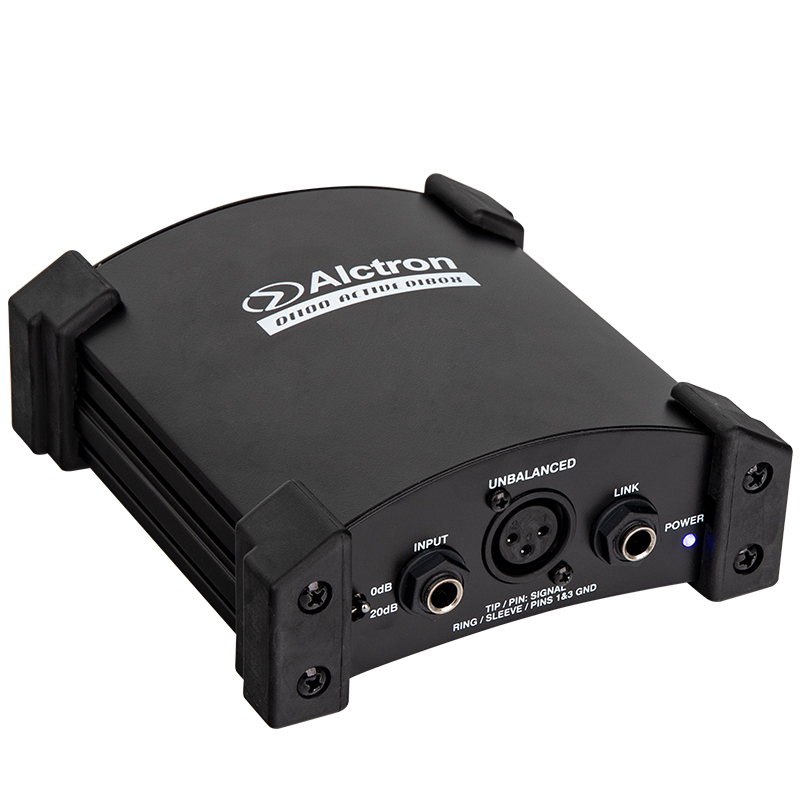 CAJA DIRECTA ALCTRON, ULTRA DI, ACTIVO, 1 CANAL, PARA ESCENARIO Y ESTUDIO