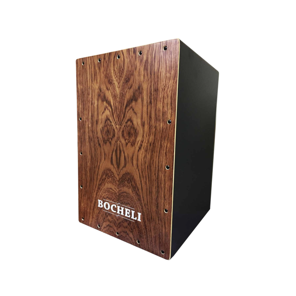 CAJON PERUANO BOCHELI, MADERA VETEADO OSCURO