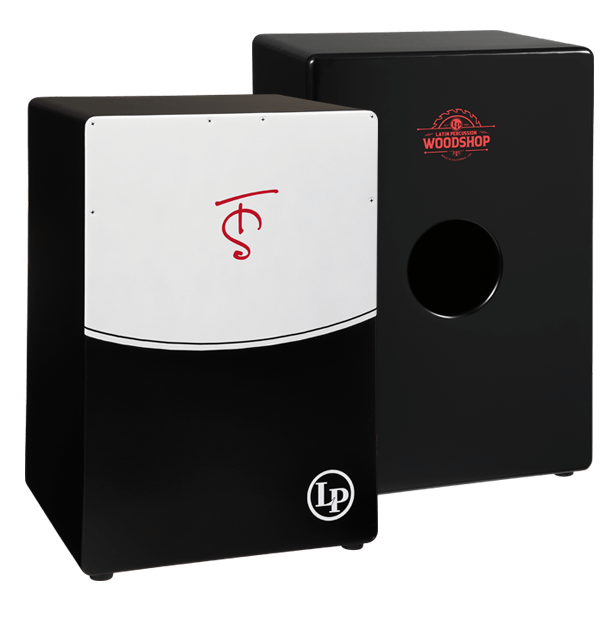 CAJON PERUANO LP, SERIE TONY SUCAR,  CUERPO DE PINO CHILENO, TAPA ARMONICA ROJA MERANTI