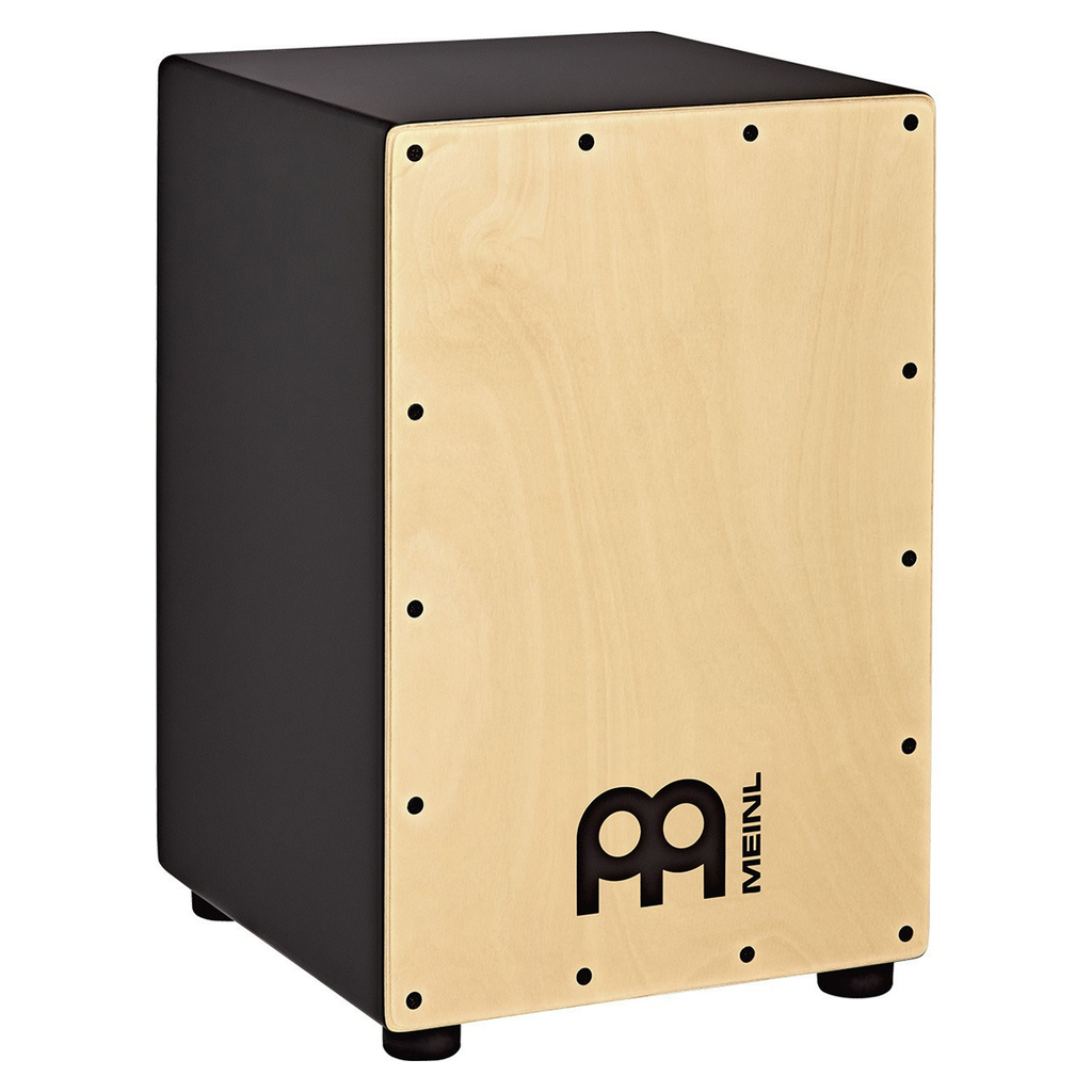 CAJON PERUANO MEINL, MAPLE, CUERPO NEGRO, TAPA MADERA CLARO