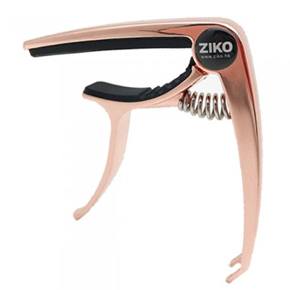 CAPODASTRO ZIKO, PARA GUITARRA ACUSTICA / ELECTRICA, METAL, ROSE GOLD