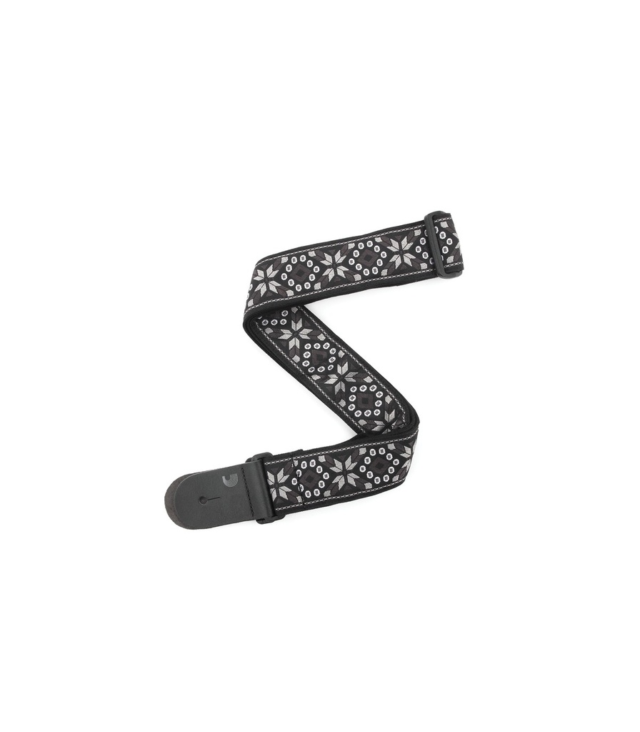 CINCHO D´ADDARIO, PARA GUITARRA, DISEÑO MONTERREY 4, COLOR NEGRO