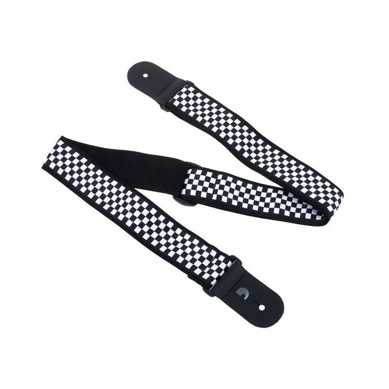 CINCHO D´ADDARIO, PARA GUITARRA, DISEÑO WEST COAST CHECKMATE