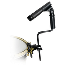 CLAMP PARA MICROFONO LP, USO EN CONGA O TIMBAL, SOPORTE EN Z ANTI-VIBRACIONES, PARA MICROFONO GRANDE O PESADO