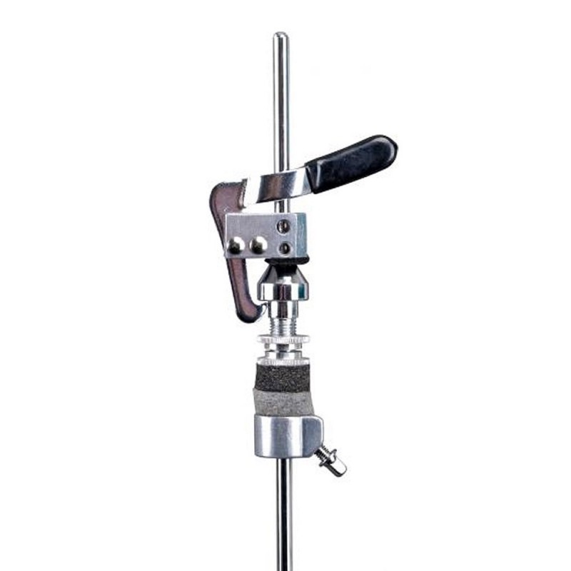 CLUTCH DIXON, PARA HIHAT, CON PALANCA DE SEGURIDAD, COLOR PLATEADO.