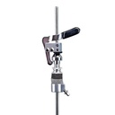 CLUTCH DIXON, PARA HIHAT, CON PALANCA DE SEGURIDAD, COLOR PLATEADO.