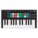 CONTROLADOR MIDI LAUNCHKEY NOVATION, 25 MINI TECLAS, PARA MAC/PC/IOS