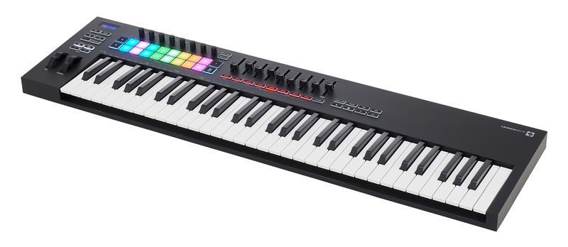 CONTROLADOR MIDI LAUNCHKEY NOVATION, 61 TECLAS, PARA MAC/PC/OIS