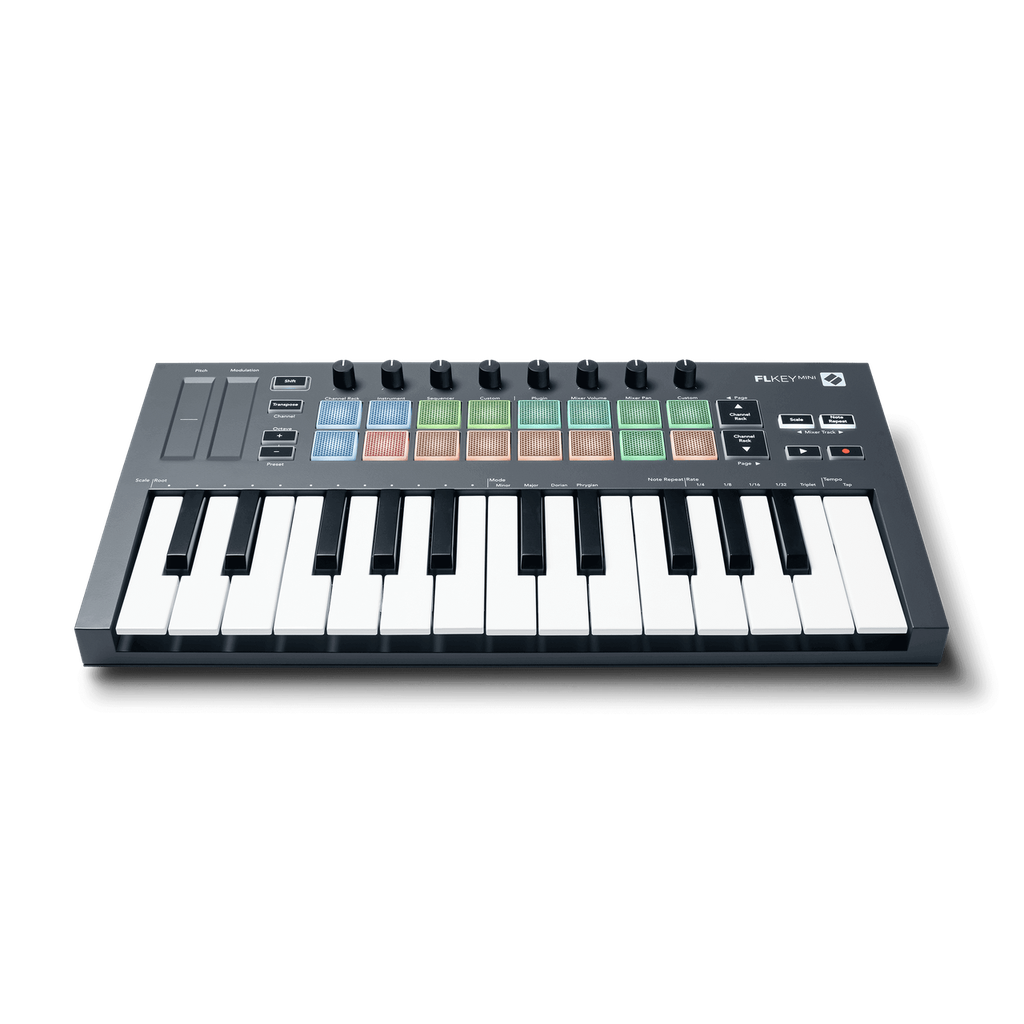 CONTROLADOR MIDI NOVATION, PARA  FL STUDIO, 25 MINI TECLAS, MAC/PC/IOS