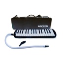 FLAUTA MELODICA BOCHELI, 32 NOTAS, NEGRO, CON FUNDA