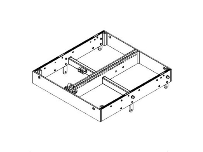 FLYING BAR (BUMPER) FBT, PARA SUSPENDER SISTEMA AEREO MUSE 210, ITALY, COLOR NEGRO