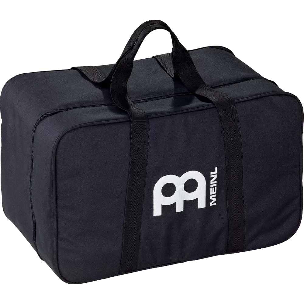 FUNDA PARA CAJON PERUANO MEINL, NAILON ACOLCHADO, COSTURAS REFORZADAS, COLOR NEGRO
