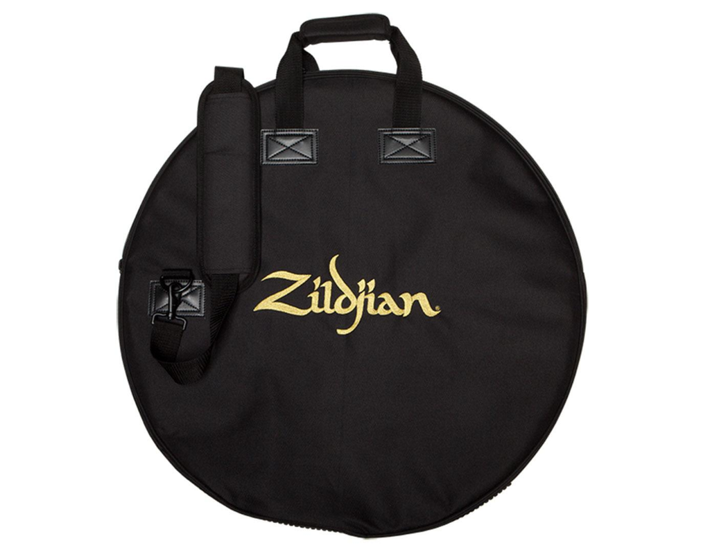 FUNDA PARA PLATILLOS ZILDJIAN, DOBLE COMPARTIMIENTO, CON DIVISION PARA PLATILLO, ENGUATADO, COLOR NEGRO