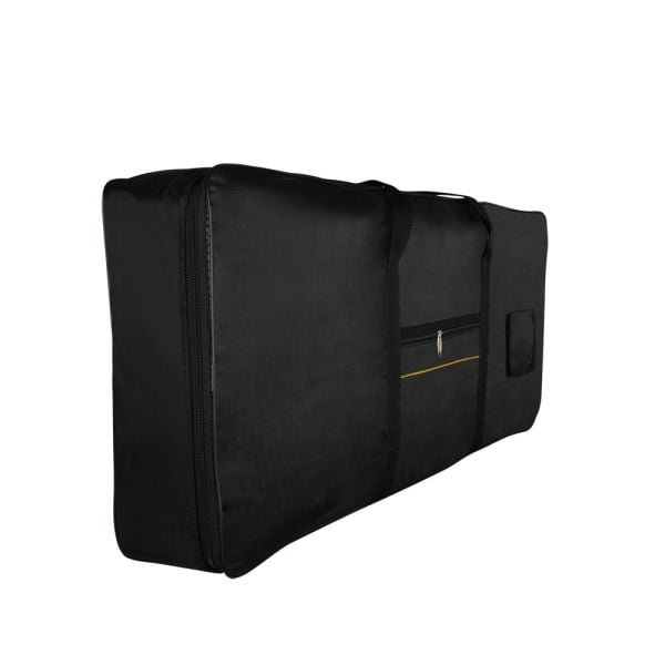 FUNDA PARA TECLADO PRO-LOK, DE 76 TECLAS, CASE FORRADO EN TELA, COLOR NEGRO,
