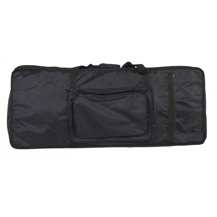 FUNDA PARA TECLADO PROEL, PARA 61 TECLAS, NYLON, ,COLOR NEGRO