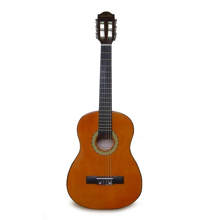 GUITARRA CLASICA VALENCIANA, 36, MARRON (TIPO YAMAHA), CON FUNDA