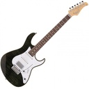 GUITARRA ELECTRICA CORT, HSS, ARCE FLAMEADO, COLOR TRANS BLACK, INCLUYE FUNDA