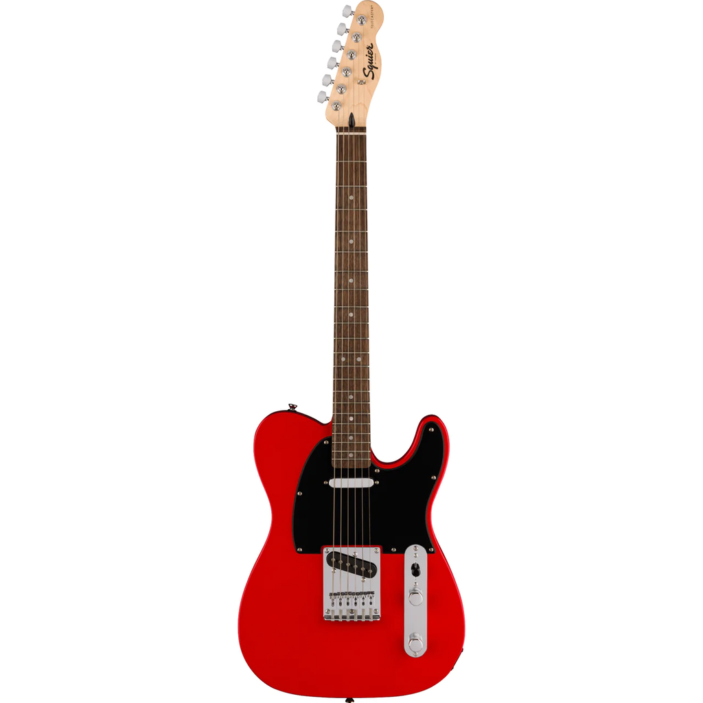 GUITARRA ELECTRICA FENDER, SERIE SQUIER SONIC, TELECASTER, COLOR ROJO TURIN